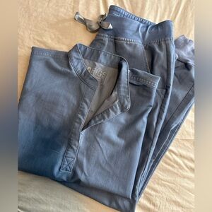 figs Scrub Set Heathered Indigo LIMITED EDITION